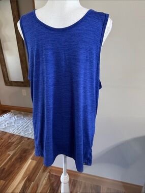 GAIAM Royal Blue Men’s Athletic Tank Top - Large